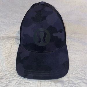 Lululemon Black Camo Trucker Hat